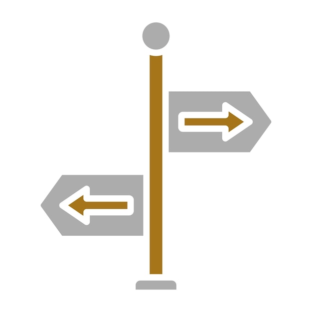 Direcciones de diseño vectorial Estilo del icono