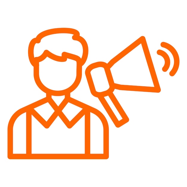 Director de diseño vectorial Estilo de icono