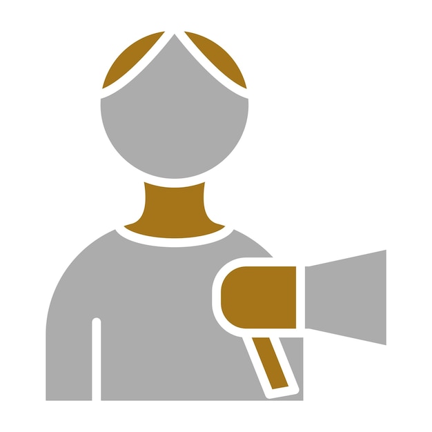 Director de diseño vectorial Estilo de icono