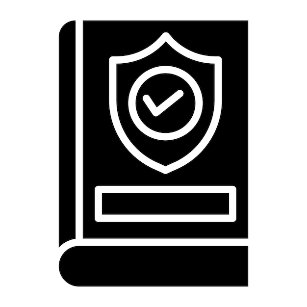 Directrices de seguridad de diseño vectorial Estilo del icono