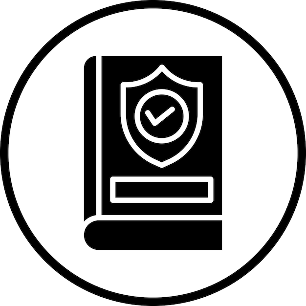 Directrices de seguridad de diseño vectorial Estilo del icono
