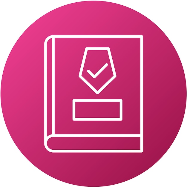 Directrices de seguridad de diseño vectorial Estilo del icono