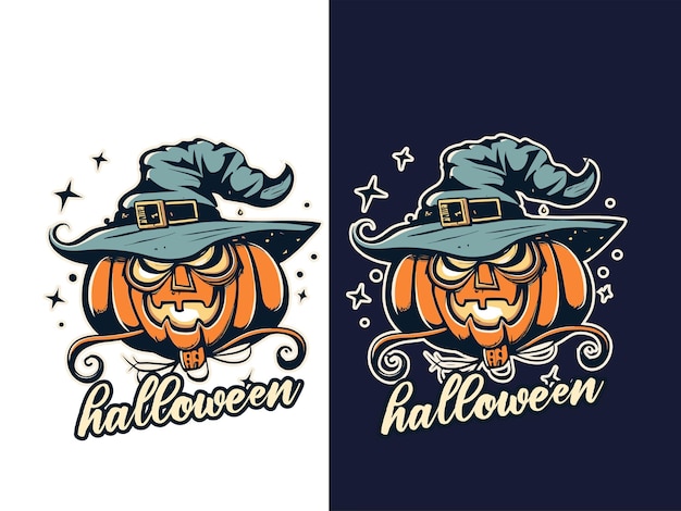 DISEÑO DEL LOGOTIPO DE LA CAMISETA DE HALLOWEEN GENERADO POR AI