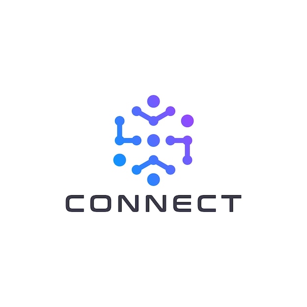 DISEÑO DE LOGOTIPO DE TECNOLOGÍA DE CONEXIÓN A INTERNET