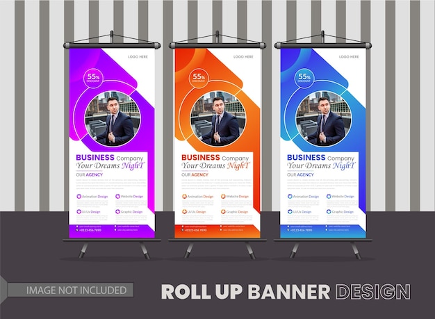 Diseña tu propio banner enrollable