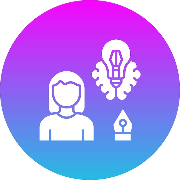 Diseñador gráfico Icon