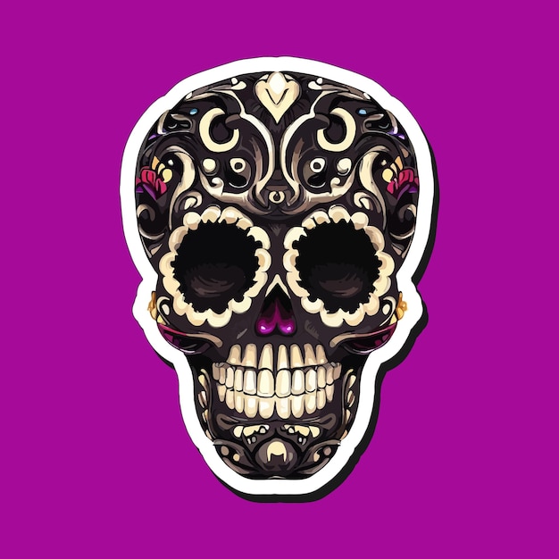 Diseñan pegatinas de calaveras mexicanas para celebrar el Día de Muertos