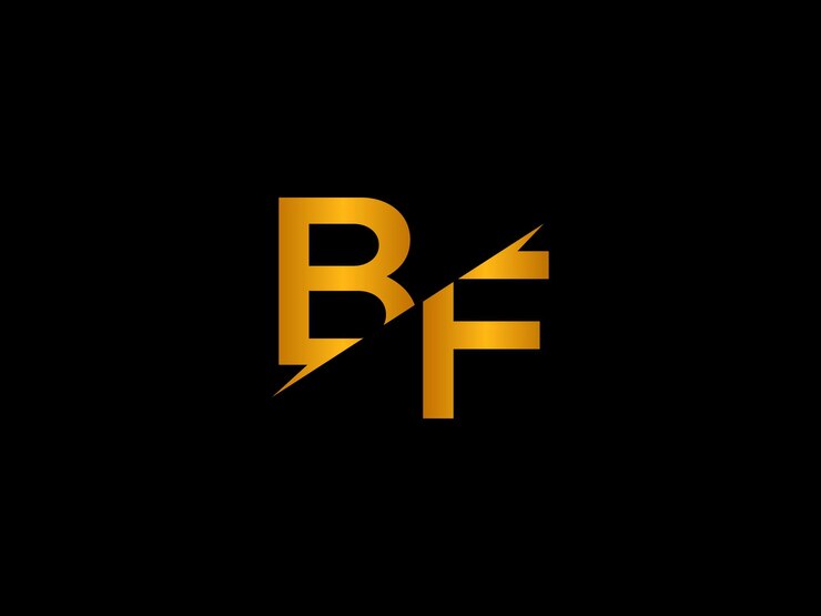 Vector diseñar un logotipo para bf