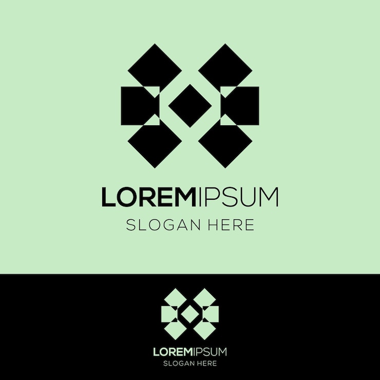 Vector diseñar un logotipo en forma de adorno árabe islámico.