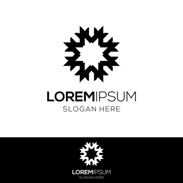 Diseñar un logotipo en forma de adorno árabe islámico.