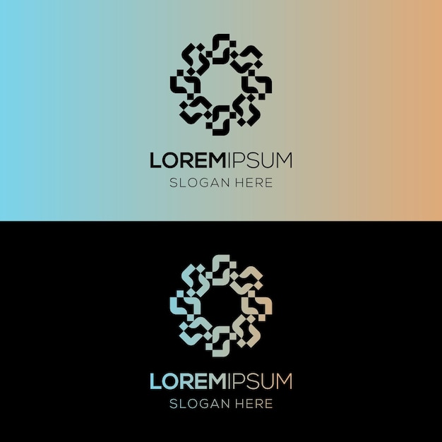 Diseñar un logotipo en forma de adorno árabe islámico.