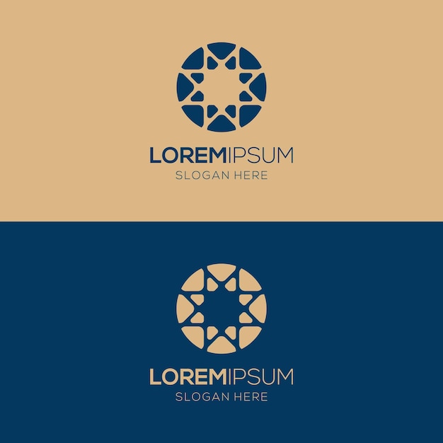 Diseñar un logotipo en forma de adorno árabe islámico.