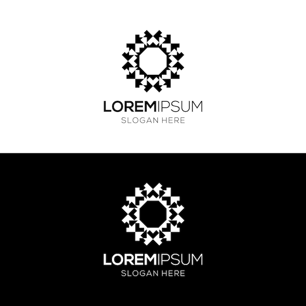 Diseñar un logotipo en forma de adorno árabe islámico.