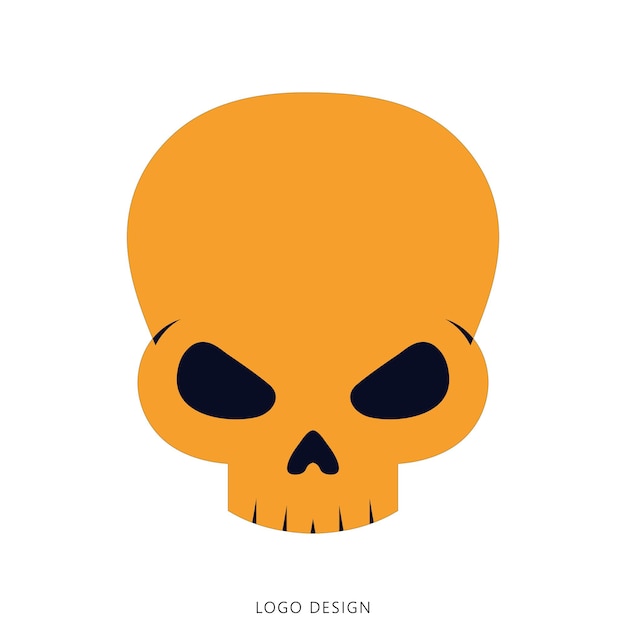 Diseño abstracto de arte de ilustración de halloween vector gratuito