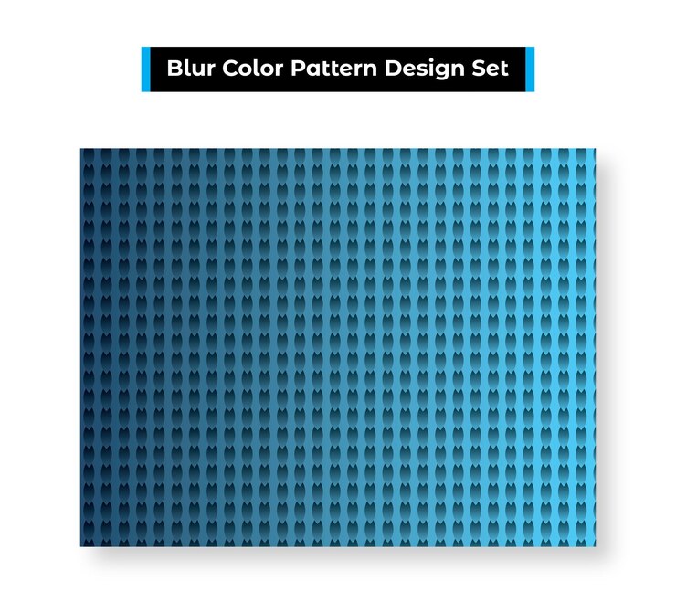 Vector el diseño abstracto azul crea un atractivo visual hipnótico