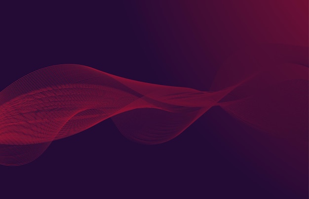 Un diseño abstracto azul oscuro y rojo con mucho espacio de copia Esta imagen vectorial es un excelente fondo