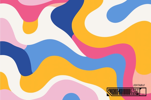 Diseño abstracto colorido de fondo de patrón