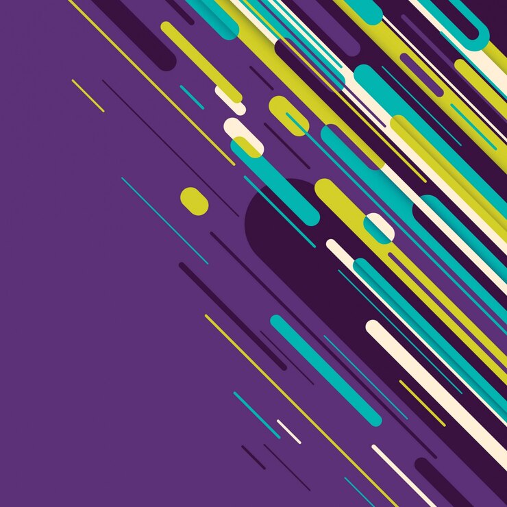 Vector diseño abstracto de estilo retro