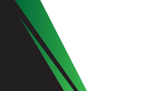 Diseño abstracto Fondo con una combinación de colores verde y negro en un estilo moderno