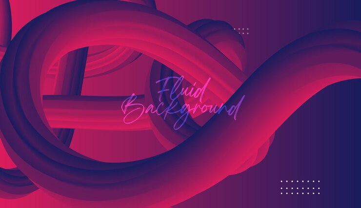 Diseño abstracto de fondo líquido 3d