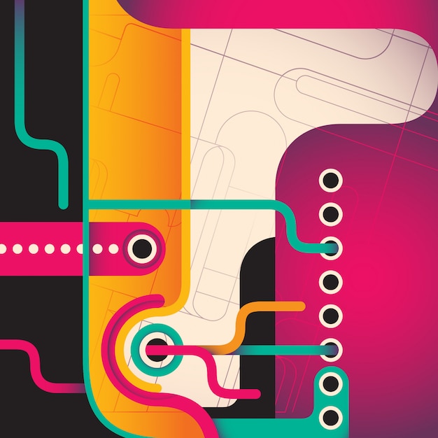 Diseño abstracto del fondo