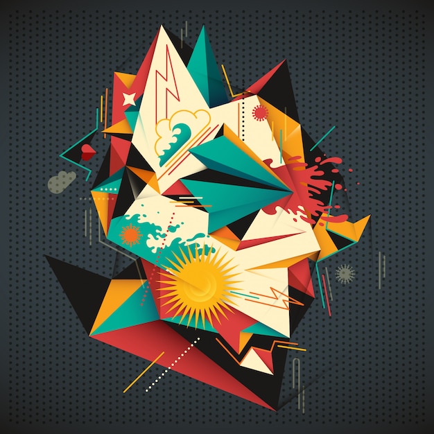 Diseño abstracto del fondo