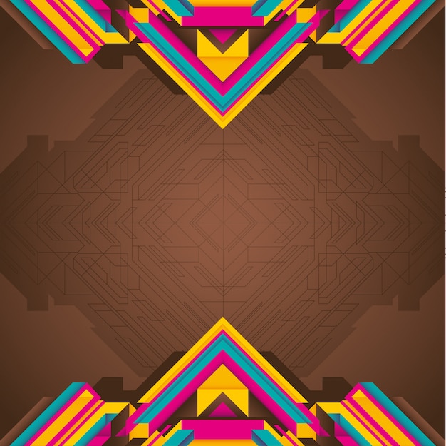 Diseño abstracto del fondo