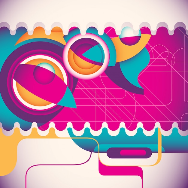 Diseño abstracto del fondo