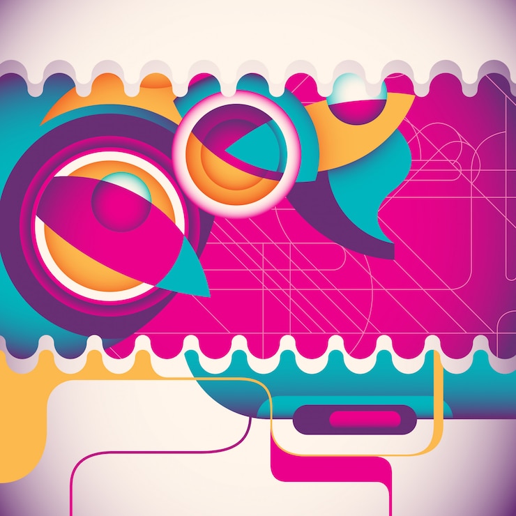 Vector diseño abstracto del fondo