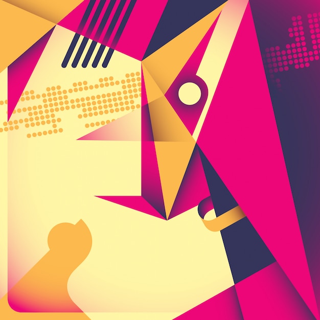 Diseño abstracto del fondo