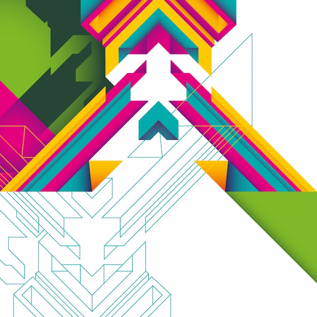 Diseño abstracto del fondo