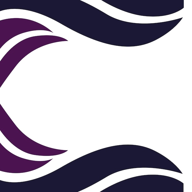 Diseño abstracto de la frontera de la onda