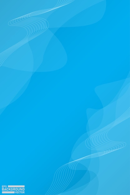 Diseño abstracto Ilustración de fondo azul claro