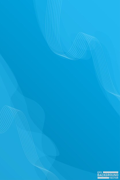 Diseño abstracto Ilustración de fondo azul claro