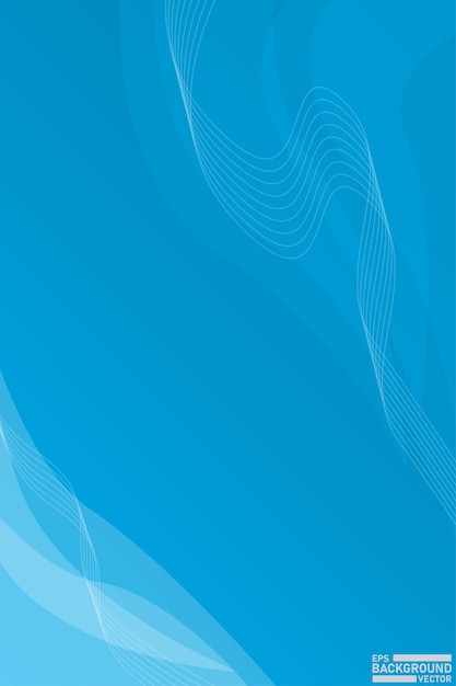 Diseño abstracto Ilustración de fondo azul claro