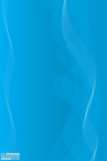 Diseño abstracto Ilustración de fondo azul claro