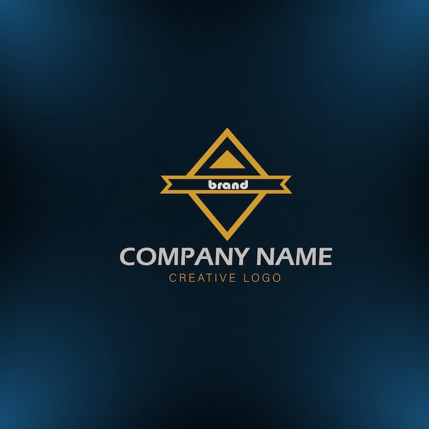 diseño abstracto del logotipo de la empresa