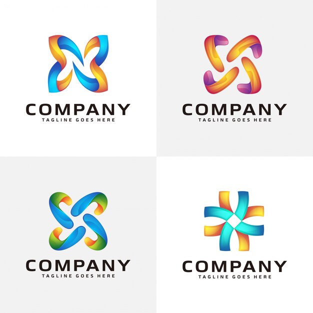 Diseño abstracto del logotipo