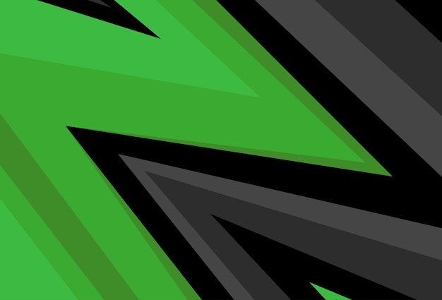 diseño abstracto moderno con color verde y gris adecuado para deportes tecnológicos