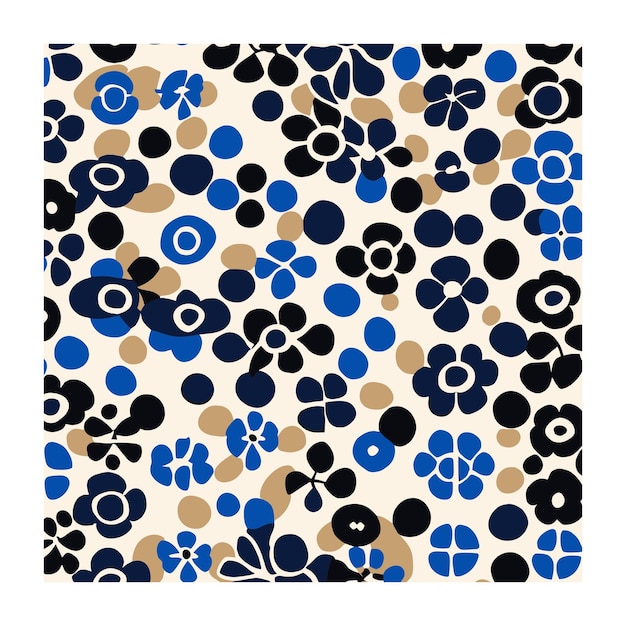 Diseño abstracto moderno de mediados de siglo.