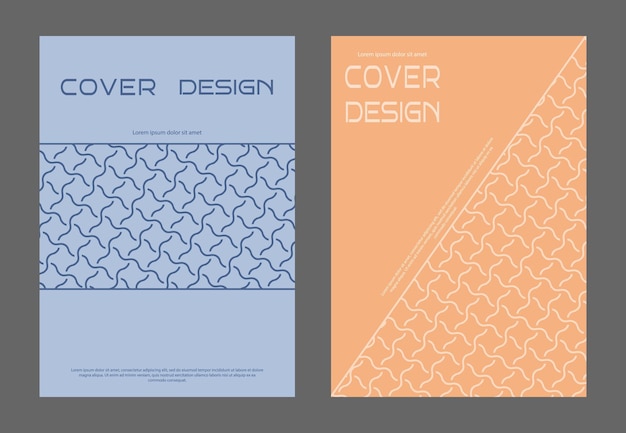 Diseño abstracto Una plantilla para una carta postal de portada y diseño corporativo Una idea para la creatividad interior y decorativa