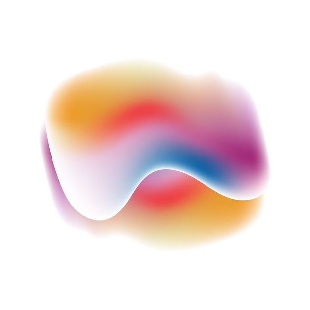 Diseño abstracto de remolino de gradiente de fluido colorido