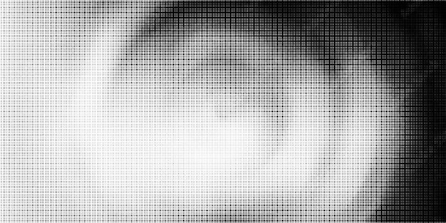 Diseño abstracto de telón de fondo vectorial de medio tono con patrón de dos tonos y espacio de copia