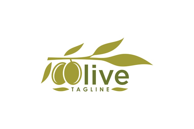 diseño de aceite de oliva concepto simple