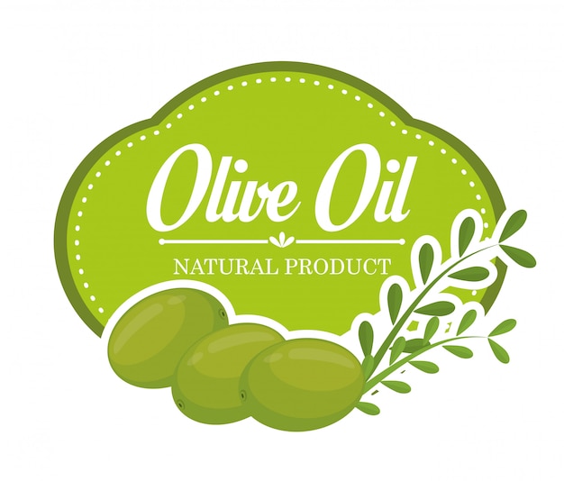 Diseño de aceite de oliva.