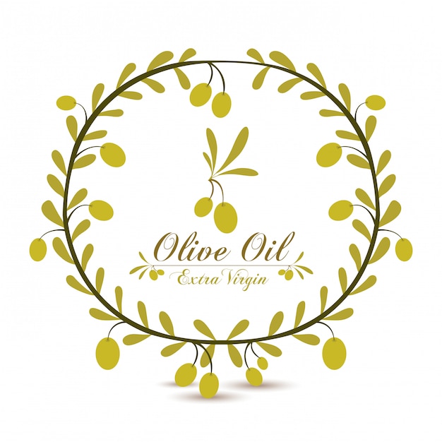 diseño de aceite de oliva