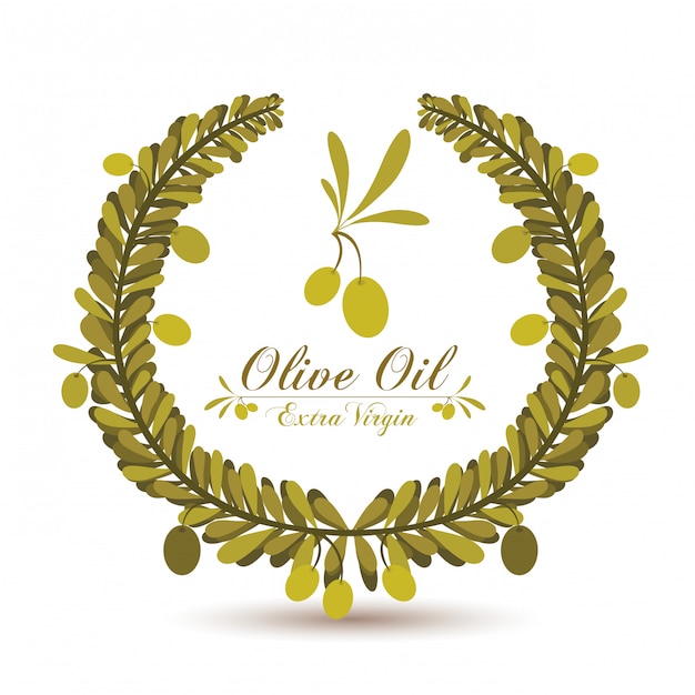 diseño de aceite de oliva