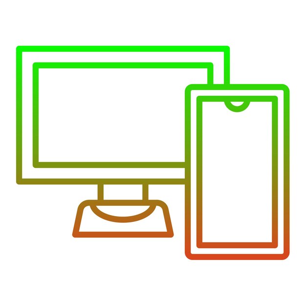 Diseño adaptativo Icono