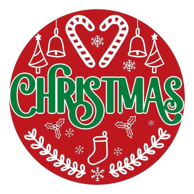 Diseño de adornos de Navidad que se pueden cortar