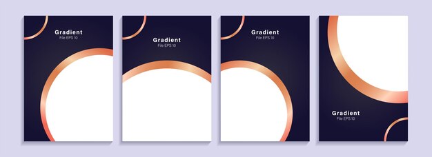diseño de afiches premium lujoso y elegante. volante, portada. fondo negro con ondas doradas brillantes.
